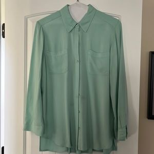 Lovely Lime sherbet Chico’s blouse